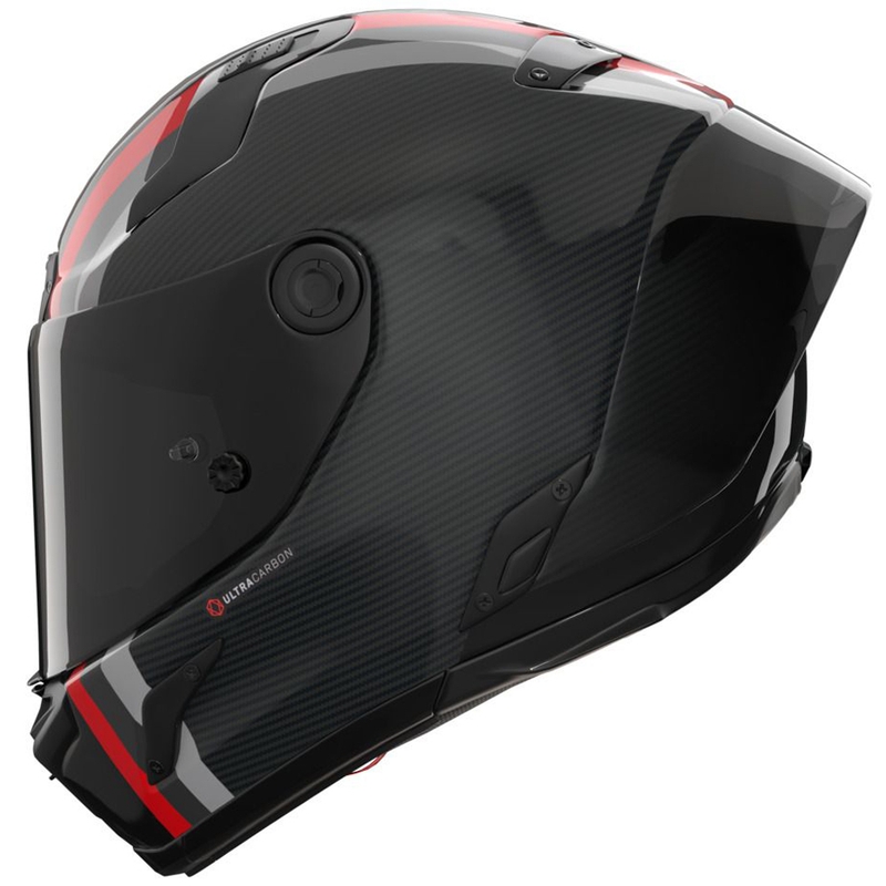 Integrální helma na motorku Nolan X-804 RS Ultra Carbon Gemini 364 lesklá šedo-černo-červeno-antracitová