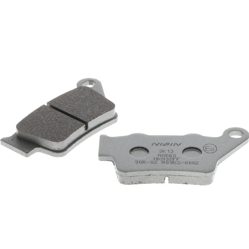 Brzdové destičky NISSIN semi-metalická směs 78.2x41.1x9.2 mm 2 ks