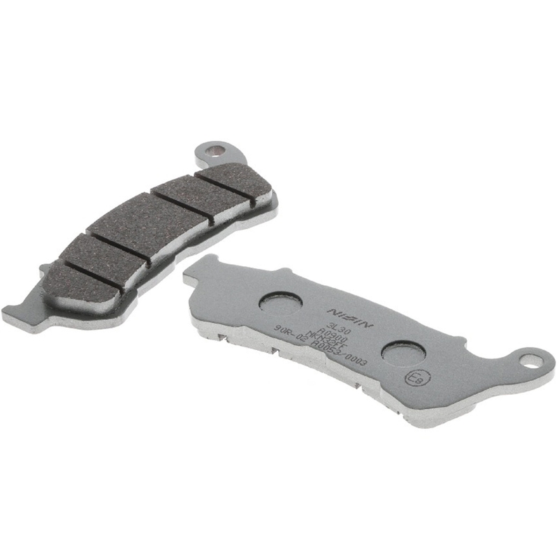Brzdové destičky NISSIN semi-metalická směs 118x45.2x9.1 mm 2 ks