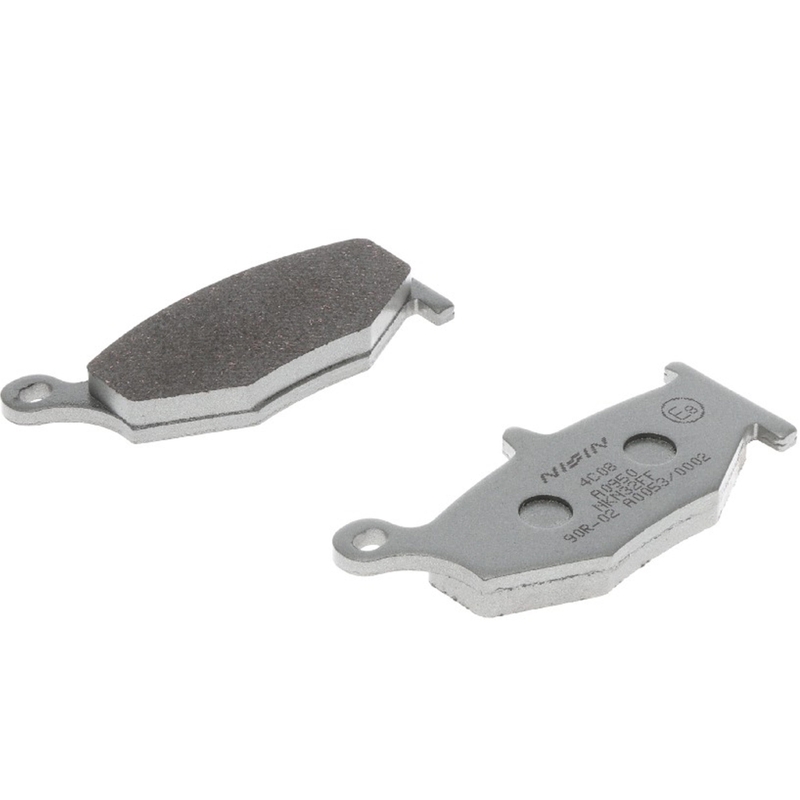 Brzdové destičky NISSIN semi-metalická směs 89.2x40.6x10 mm 2 ks