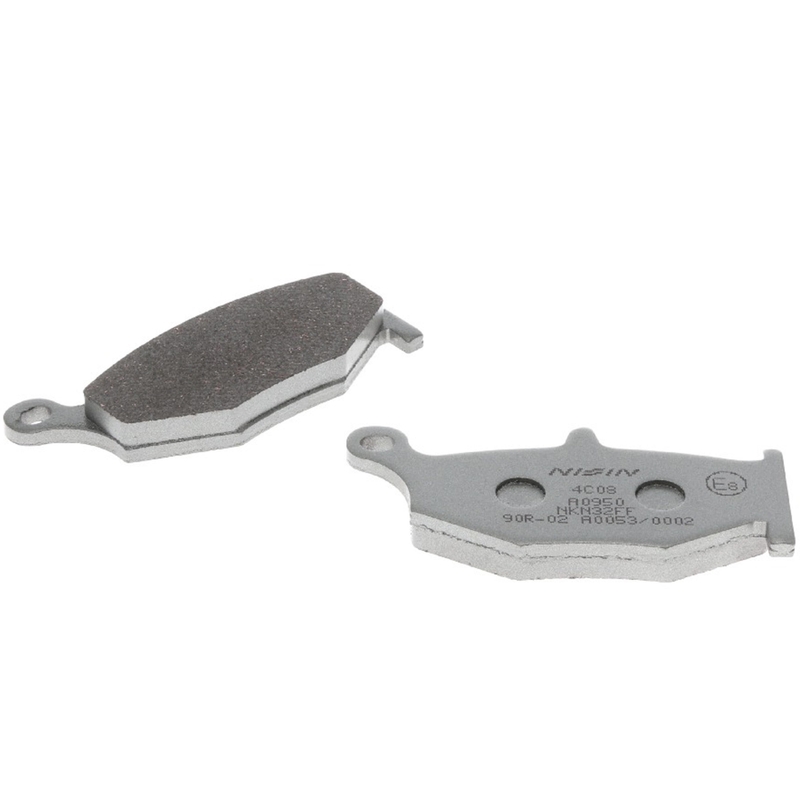 Brzdové destičky NISSIN semi-metalická směs 89.2x40.6x10 mm 2 ks