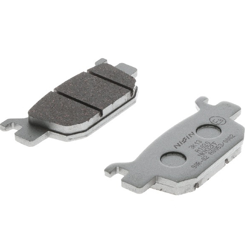 Brzdové destičky NISSIN semi-metalická směs 82x37.5x9 mm 2 ks