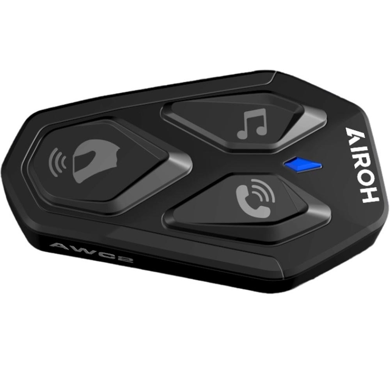 Bluetooth interkom na motorku Airoh AWC2 černý