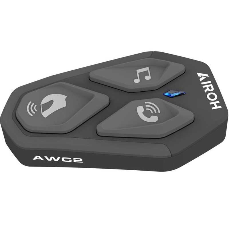 Bluetooth interkom na motorku Airoh AWC2 černý