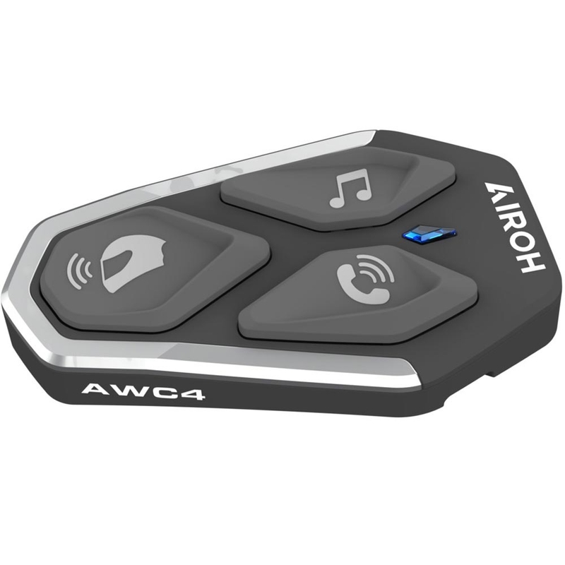Bluetooth interkom na motorku Airoh AWC4 černý