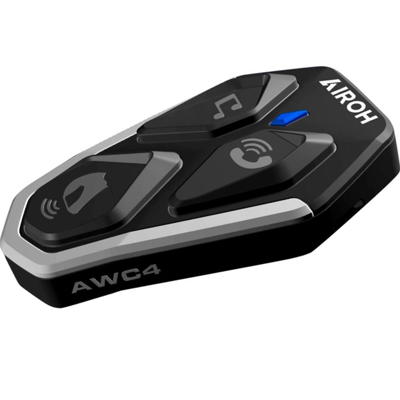 Bluetooth interkom na motorku Airoh AWC4 černý