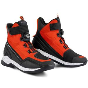 Boty na motorku Shima Takeshi černo-červené