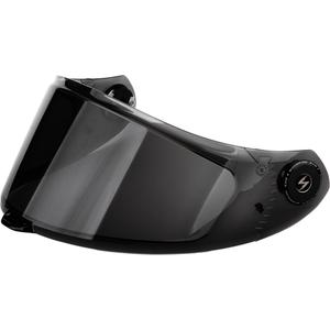 Plexi Scorpion KDS-F-04 pro helmy EXO-RACE Air tmavě kouřové
