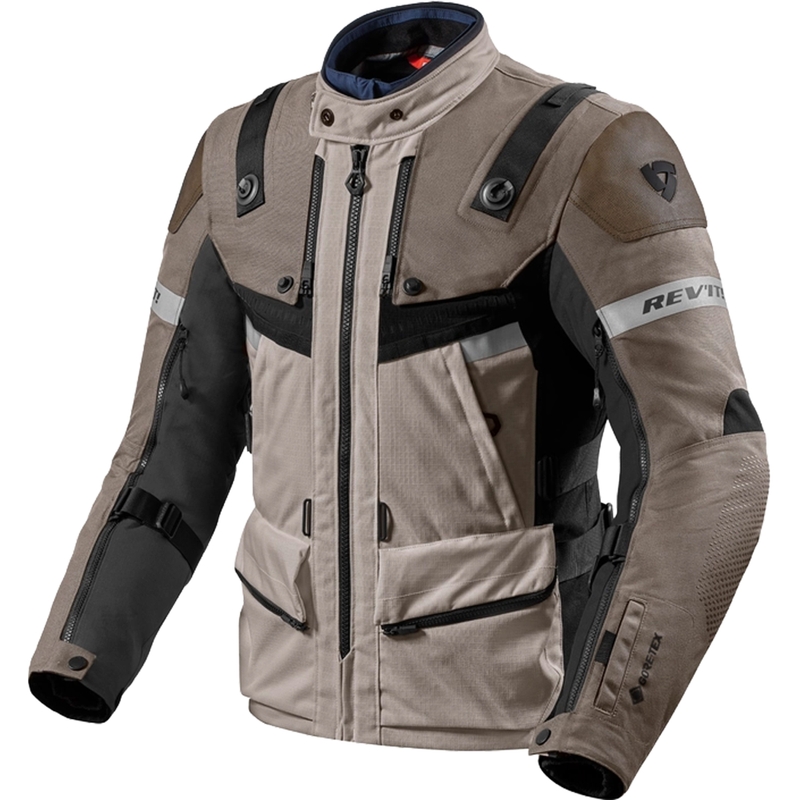 Bunda na motorku Revit Defender 3 GTX hnědo-černá