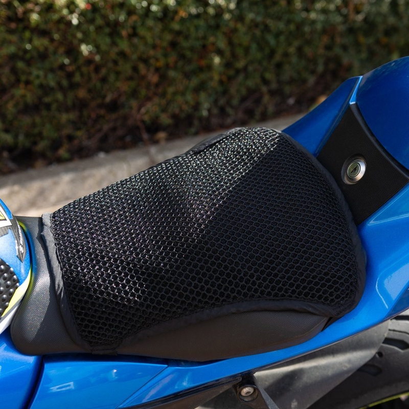 Ventilační podložka přes sedlo Oxford Cool Seat Street and Sport černá