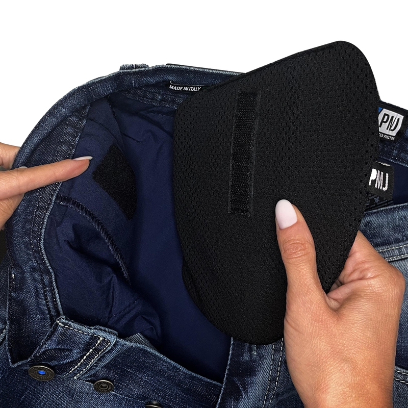 Chrániče boků na motorku PMJ Zero Shock Rubber Protection černé výprodej