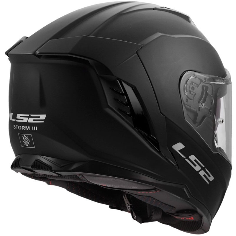 Integrální helma na motorku LS2 FF818 Storm III Solid matná černá