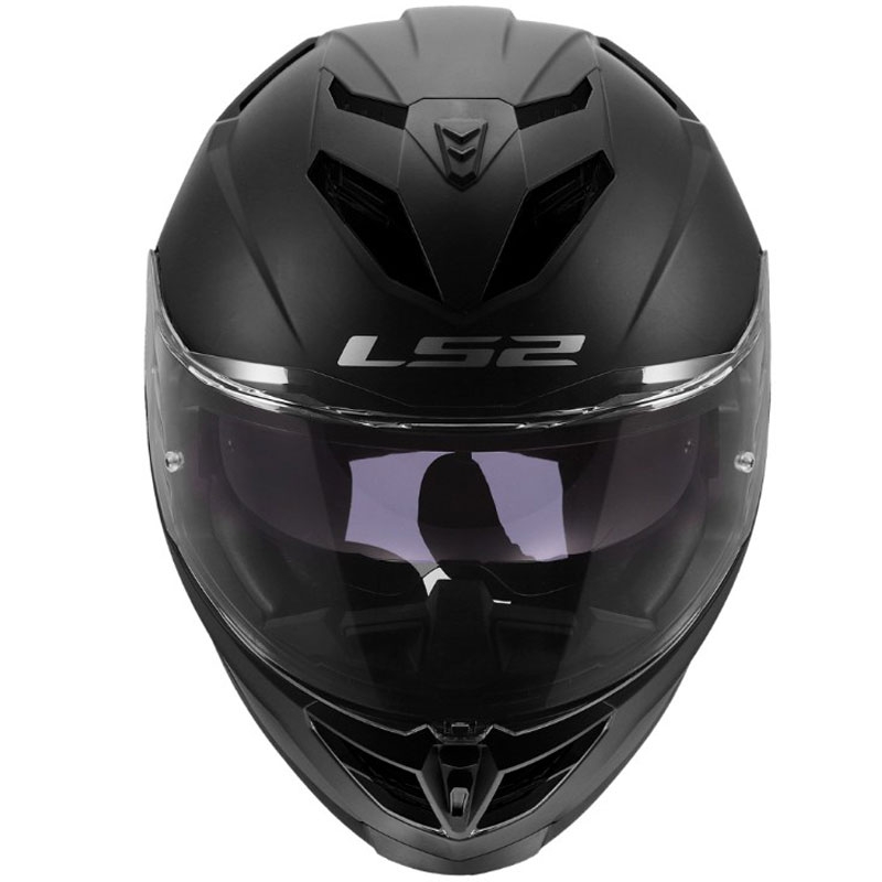 Integrální helma na motorku LS2 FF818 Storm III Solid matná černá