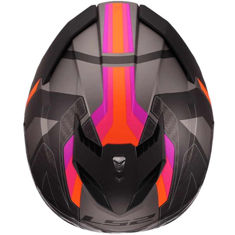 Integrální helma na motorku LS2 FF818 Storm III Sporty matná šedo-fialová