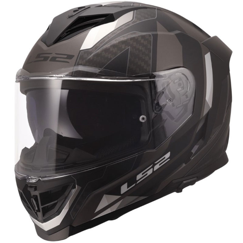 Integrální helma na motorku LS2 FF818 Storm III Sporty matná černo-šedá