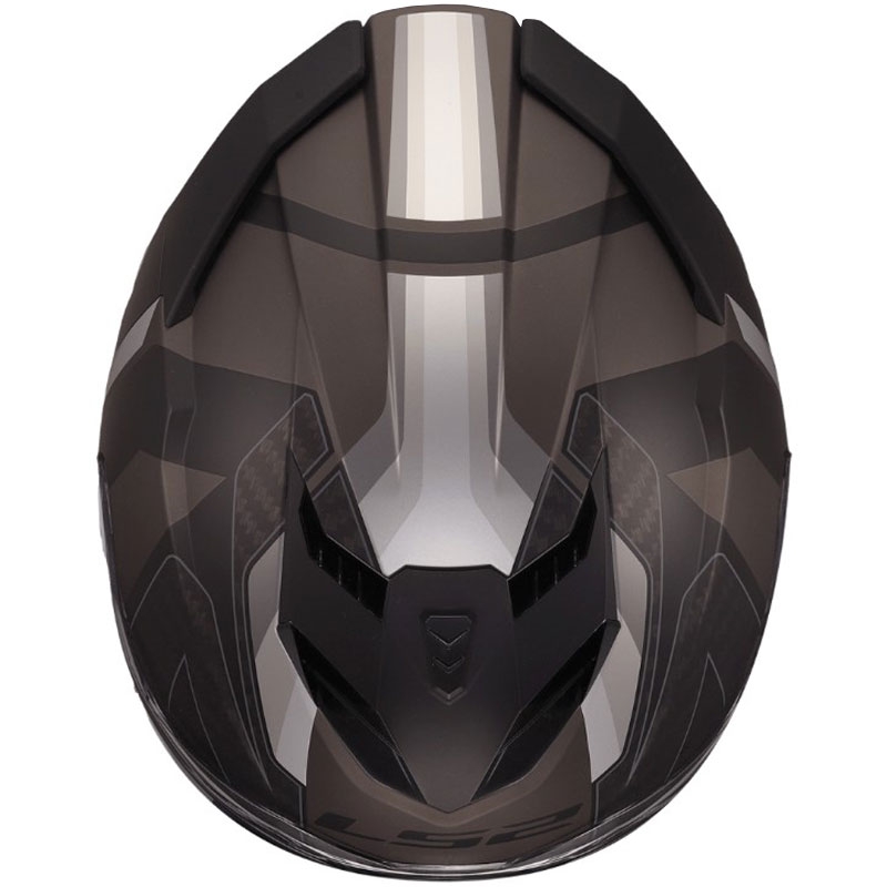 Integrální helma na motorku LS2 FF818 Storm III Sporty matná černo-šedá