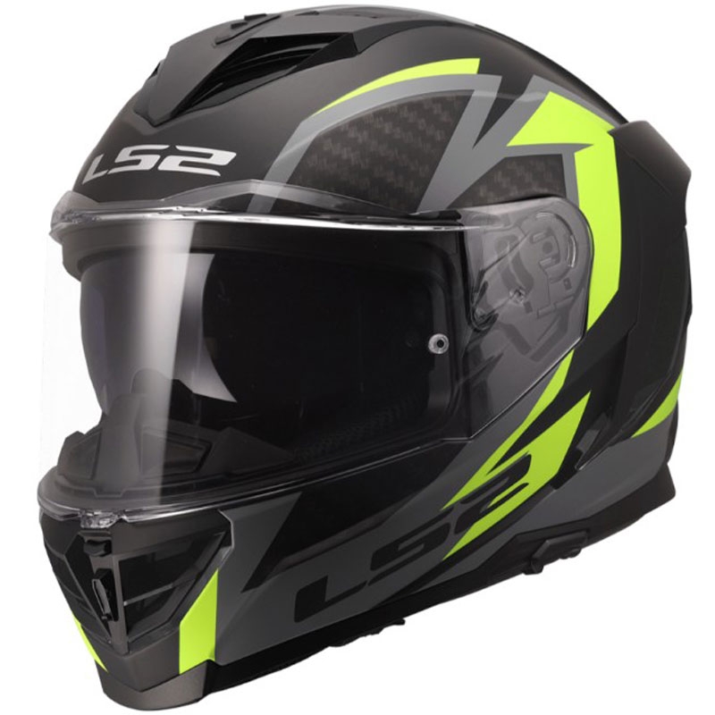 Integrální helma na motorku LS2 FF818 Storm III Dynamo černo-žlutá