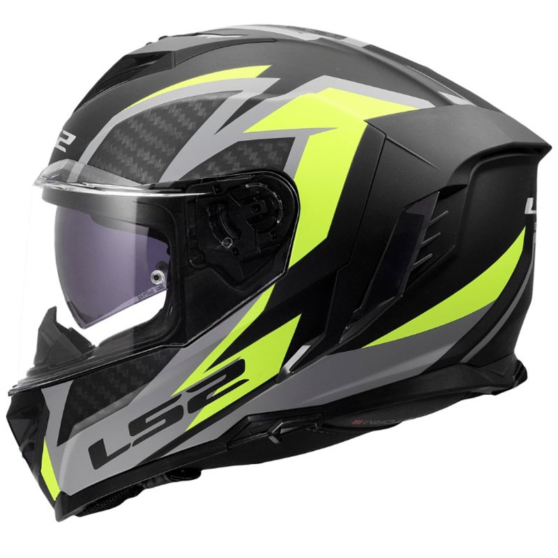 Integrální helma na motorku LS2 FF818 Storm III Dynamo černo-žlutá
