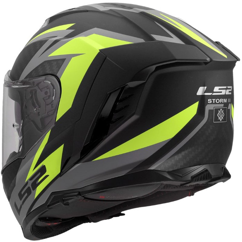 Integrální helma na motorku LS2 FF818 Storm III Dynamo černo-žlutá