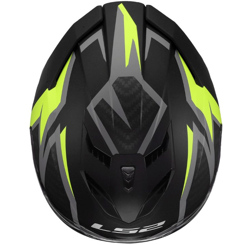 Integrální helma na motorku LS2 FF818 Storm III Dynamo černo-žlutá