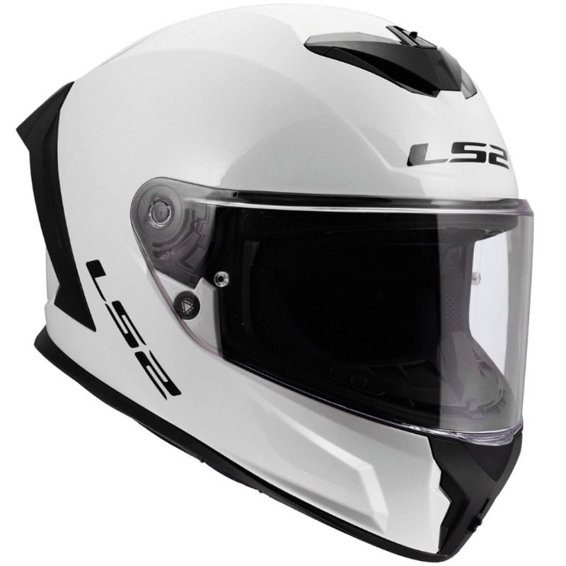 Integrální helma na motorku LS2 FF820 Rapid III Solid lesklá bílá