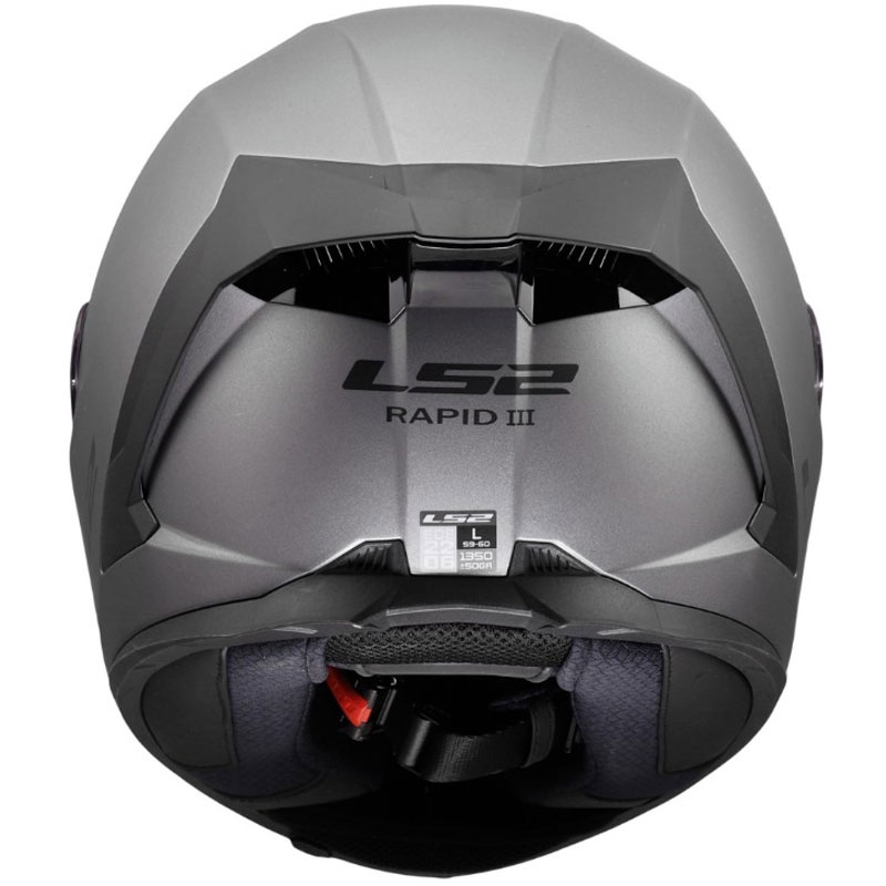 Integrální helma na motorku LS2 FF820 Rapid III Solid matná titanová