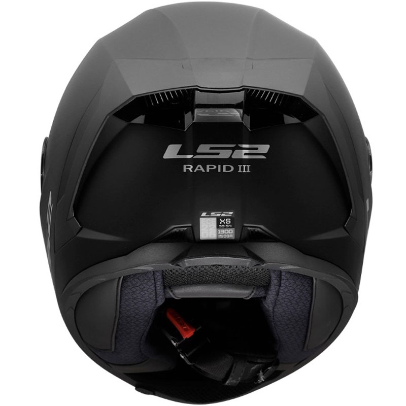 Integrální helma na motorku LS2 FF820 Rapid III Solid matná černá