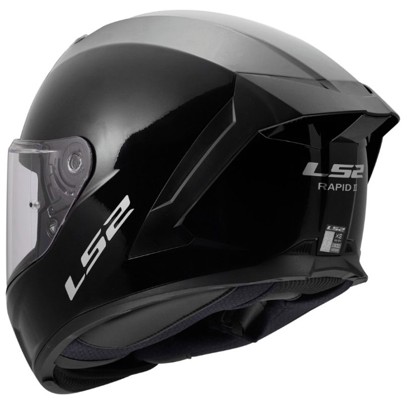 Integrální helma na motorku LS2 FF820 Rapid III Solid lesklá černá