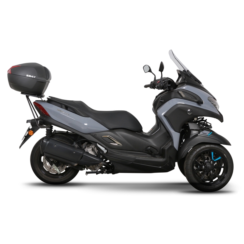 Vrchní kufr na motorku SHAD SH47 černá/bílá