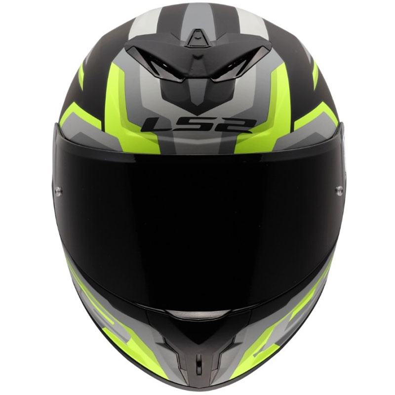 Integrální helma na motorku LS2 FF820 Rapid III Hyper matná černo-žlutá