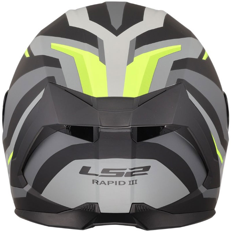 Integrální helma na motorku LS2 FF820 Rapid III Hyper matná černo-žlutá