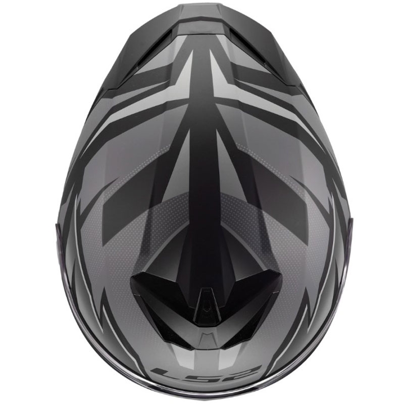 Integrální helma na motorku LS2 FF820 Rapid III Xtrem matná černo-šedá