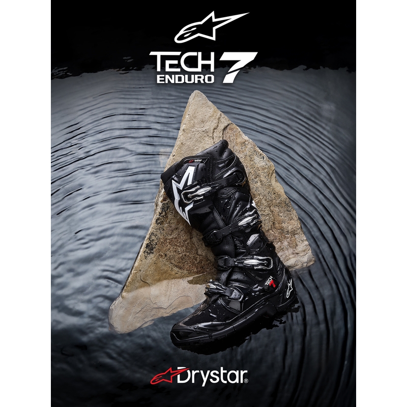 Boty na motorku Alpinestars Tech 7 Enduro Drystar černé