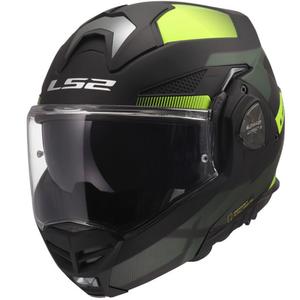 Překlápěcí helma na motorku LS2 FF901 Advant X Nova matná fluo žluto-černá