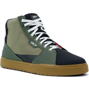 Boty na motorku SIDI ARX Air zeleno-černo-hnědé