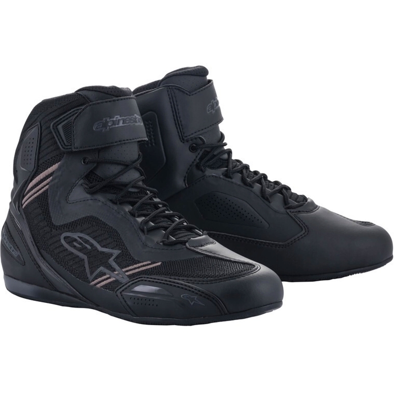 Boty na motorku Alpinestars Faster 3 Rideknit černo-černé