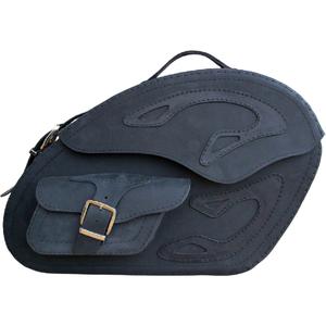 Kožené brašny na motorku RSA S269 černé