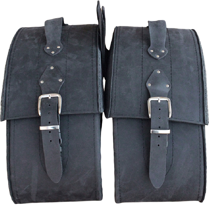 Kožené brašny na motorku RSA S264 černé