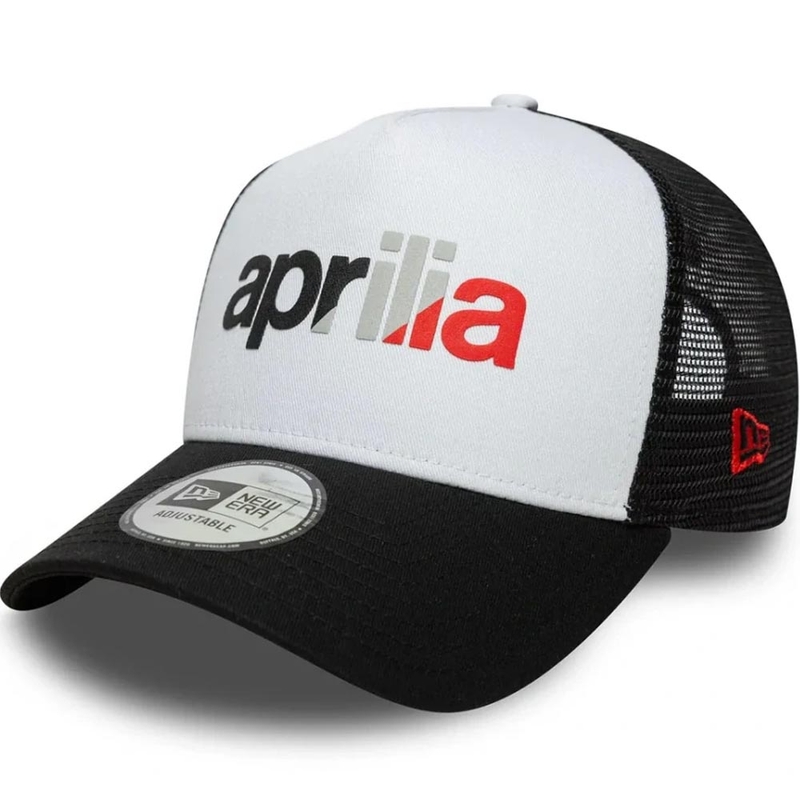 Kšiltovka Aprilia 9forty Be A Racer s logem černo-bílá