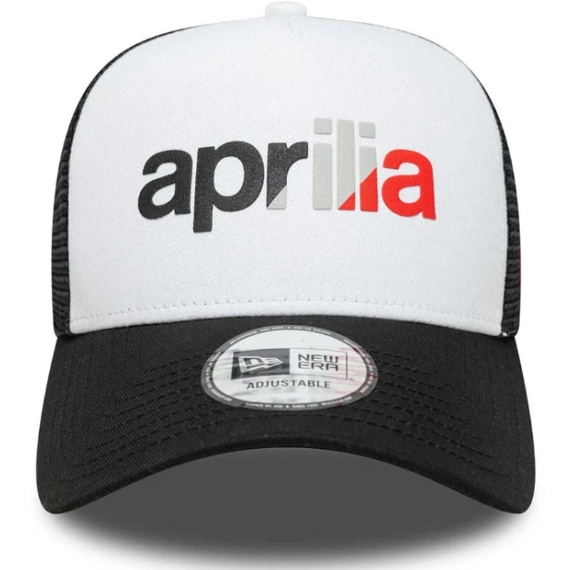 Kšiltovka Aprilia 9forty Be A Racer s logem černo-bílá