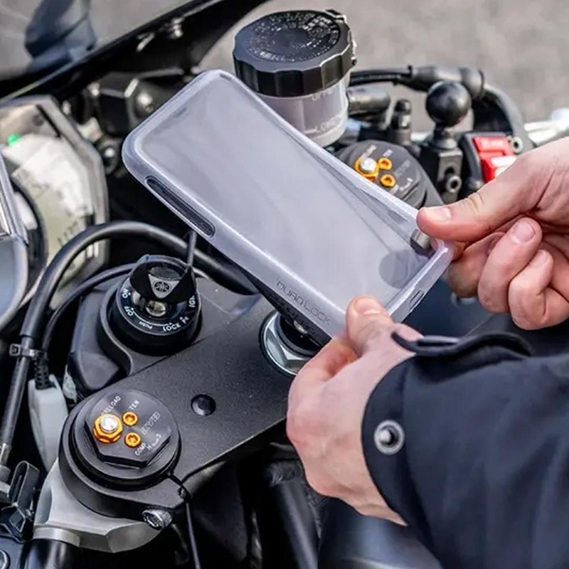 Držák Quad Lock® do krku řízení černý