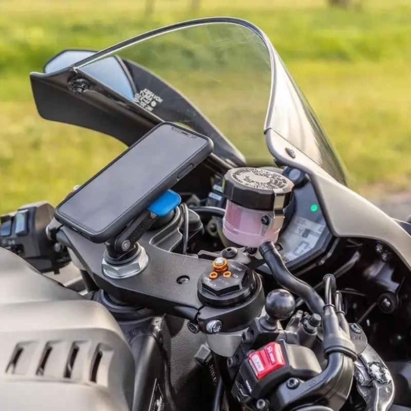 Držák Quad Lock® do krku řízení černý