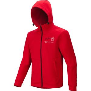 Mikina Alpinestars Racer MX Fleece červená