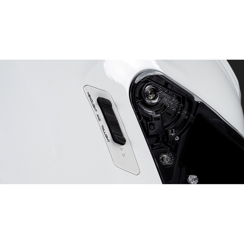 Integrální helma na motorku SENA Phantom s Mesh headsetem lesklá černá