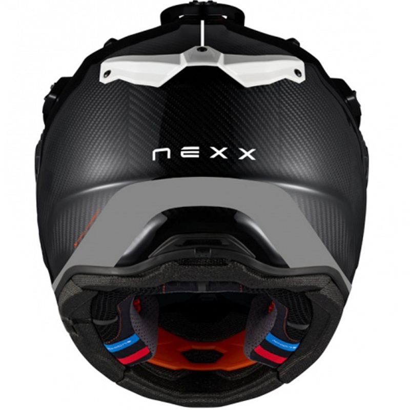 Enduro helma na motorku Nexx X.Rally FIM Racing 2 Carbon černo-bílá