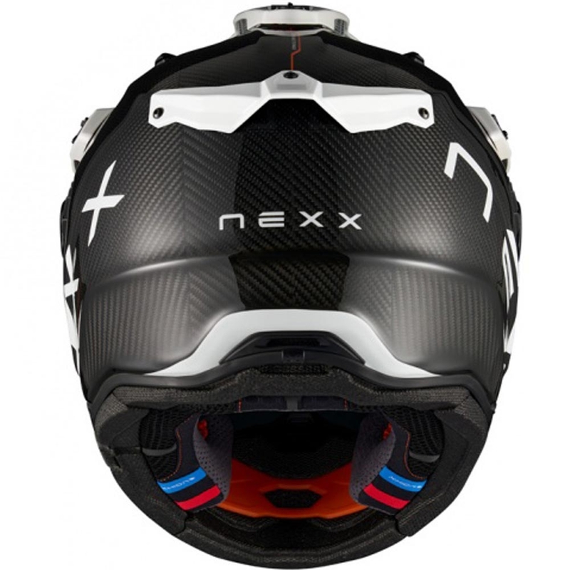 Enduro helma na motorku Nexx X.Rally Gravix Carbon černo-bílá