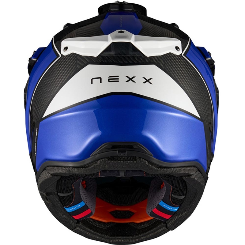 Enduro helma na motorku Nexx X.Rally Raid modro-bílá