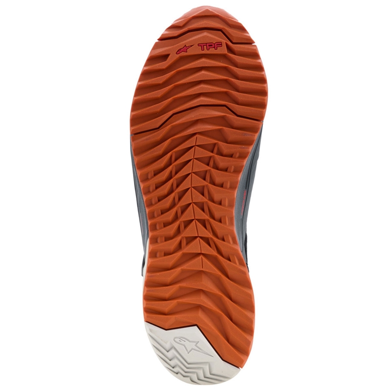 Boty na motorku Alpinestars CR-X Drystar černo-tmavě šedo-oranžové