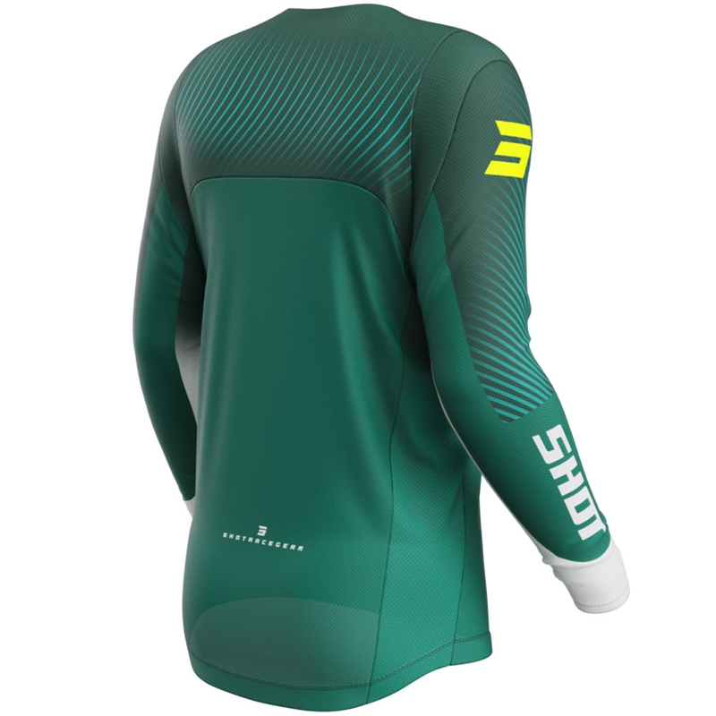 Motokrosový dres Shot Contact GP 26 zeleno-neonově žlutý