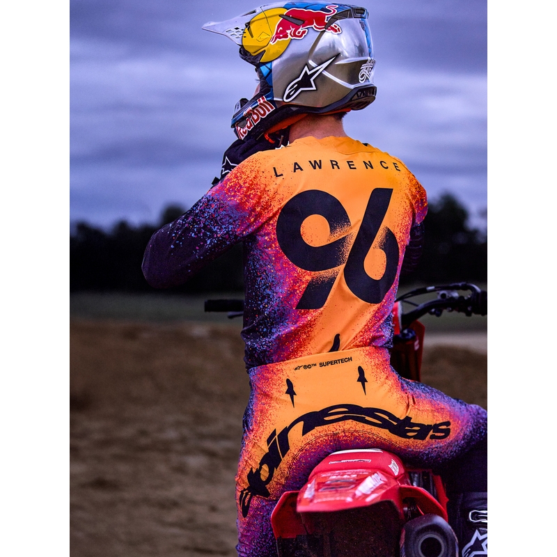 Motokrosová helma Alpinestars Supertech S-M10 limitovaná edice Black Hole černo-barevná